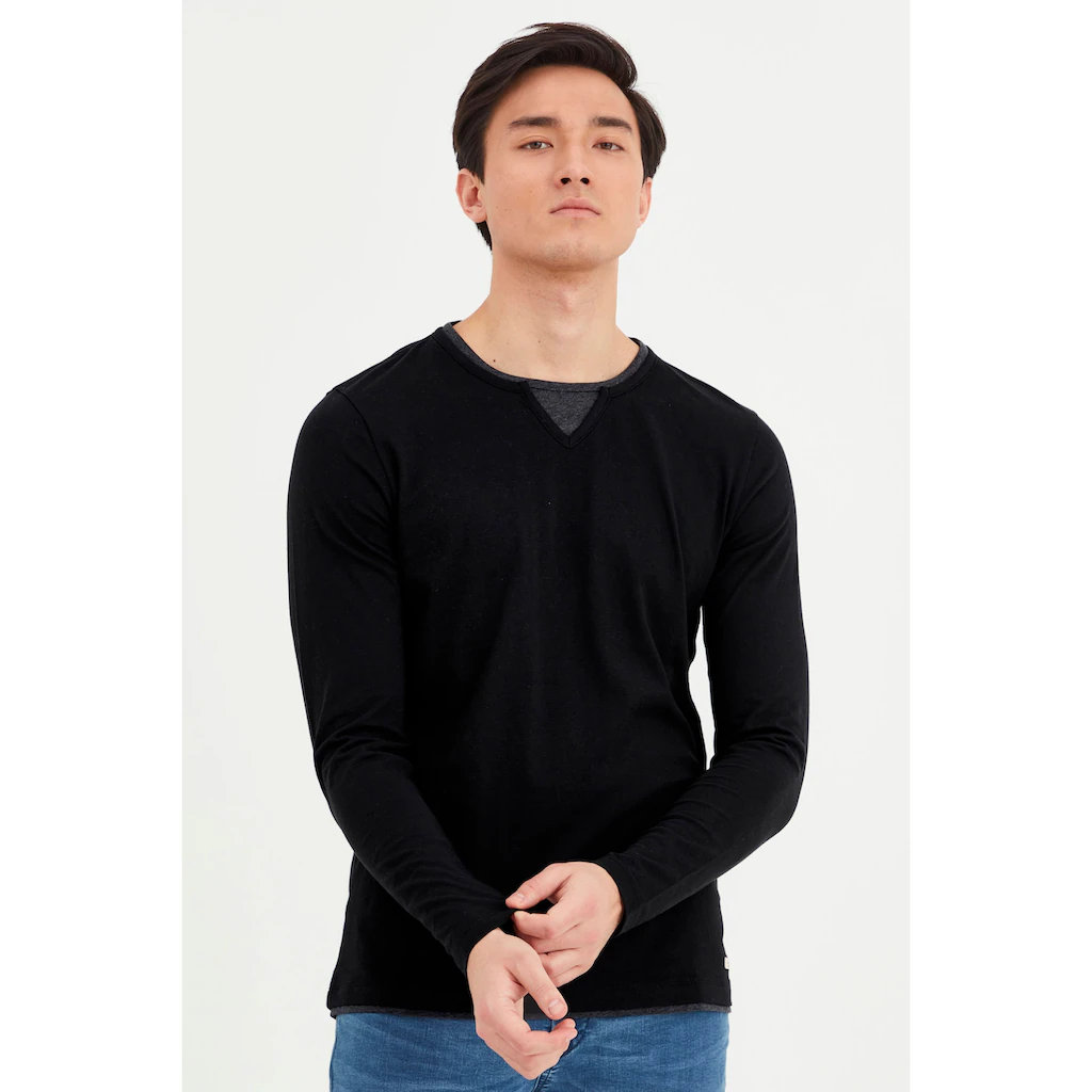 Blend Rundhalsshirt »Rundhalsshirt BHLeonas« ▷ Bestellen