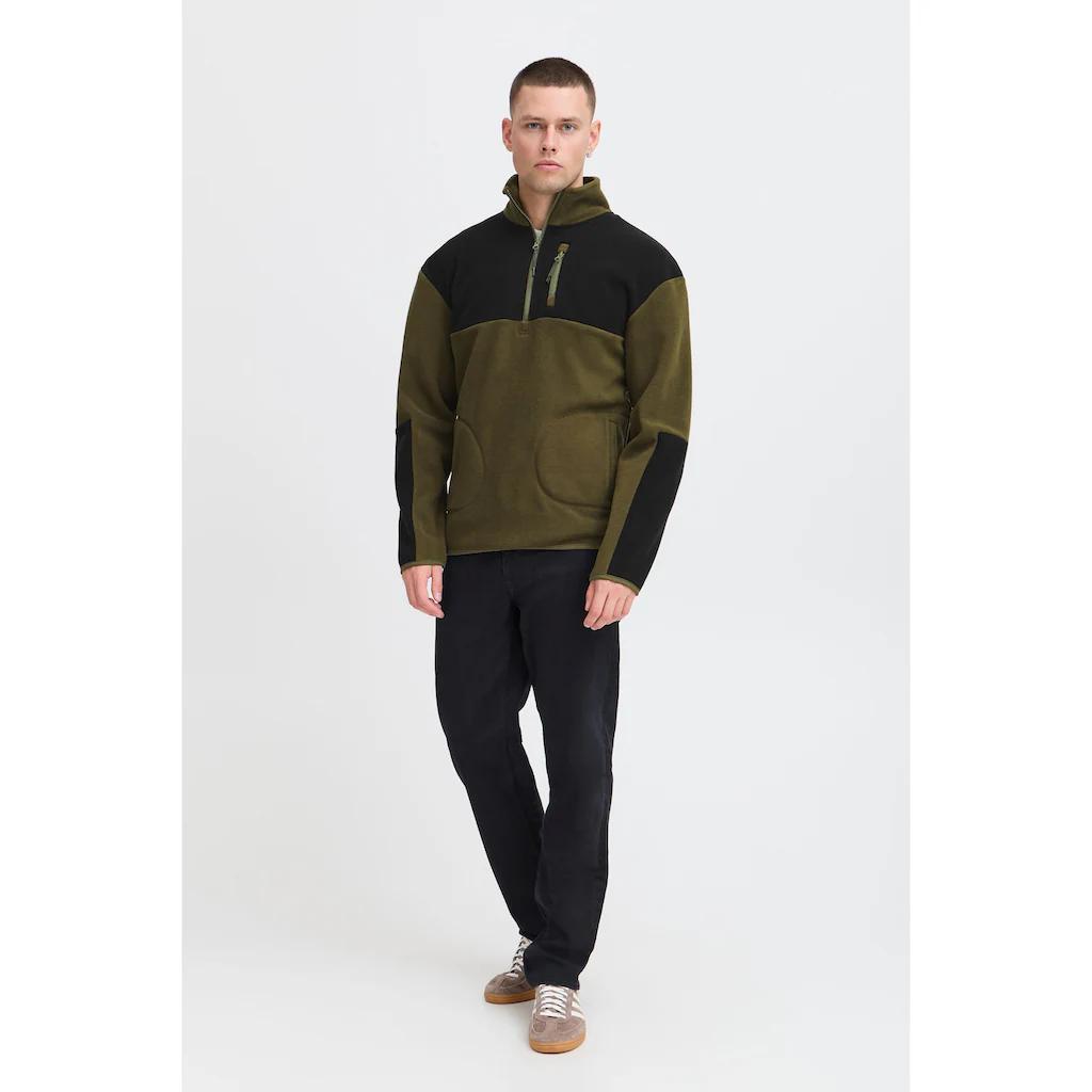Blend Troyer »Fleecejacke BHBROOKS Sweatshirt Halfzipp« ▷ Für