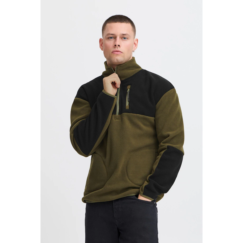 Blend Troyer »Fleecejacke BHBROOKS Sweatshirt Halfzipp« ▷ Für