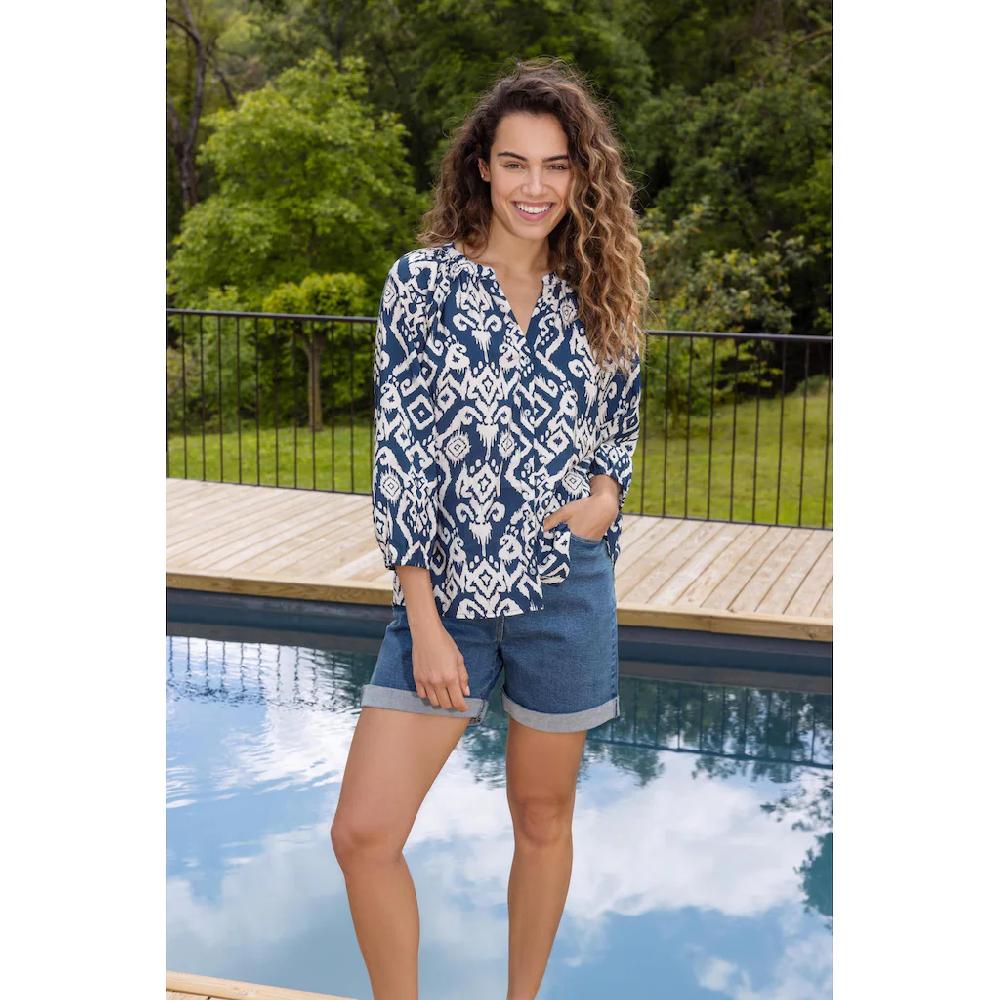 Blue Seven Klassische Bluse »Blue Seven Bluse LATE SUMMER« (1 Tlg.)