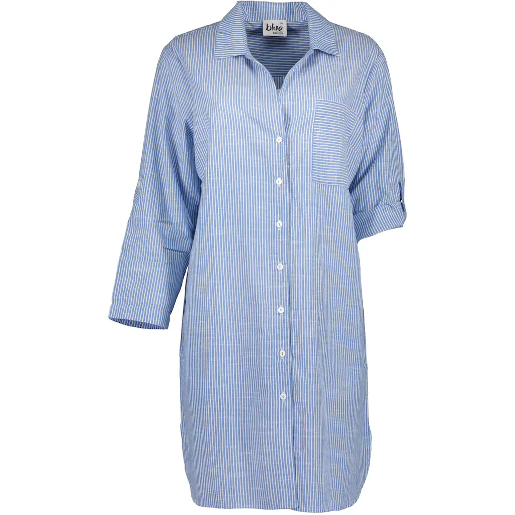 Blue Seven Sommerkleid »Blue Seven Hemdblusenkleid REPEAT MARKETPLACE« (1 tlg.)