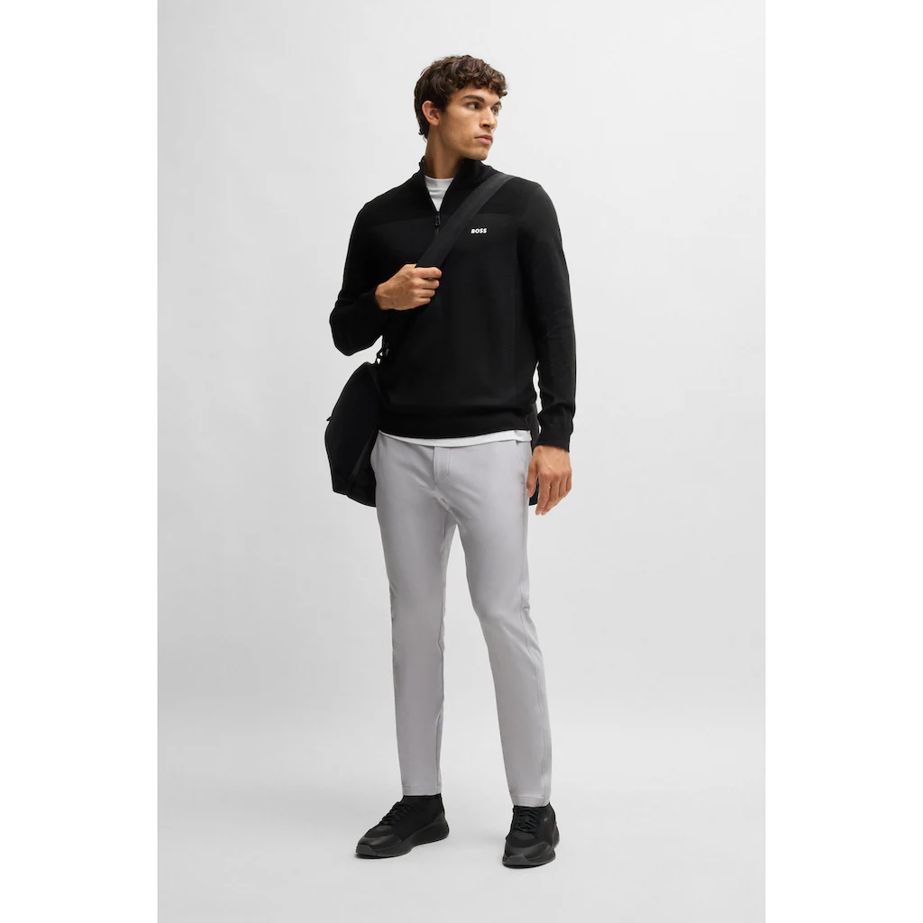 BOSS GREEN Stretch-Hose »T_Commuter-Slim« In Schmaler Passform ▷ Für