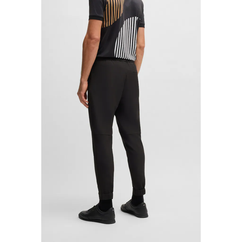 BOSS GREEN Stretch-Hose »T_Flex« Mit Elastischem Bund Und Kordelzug ▷ Für