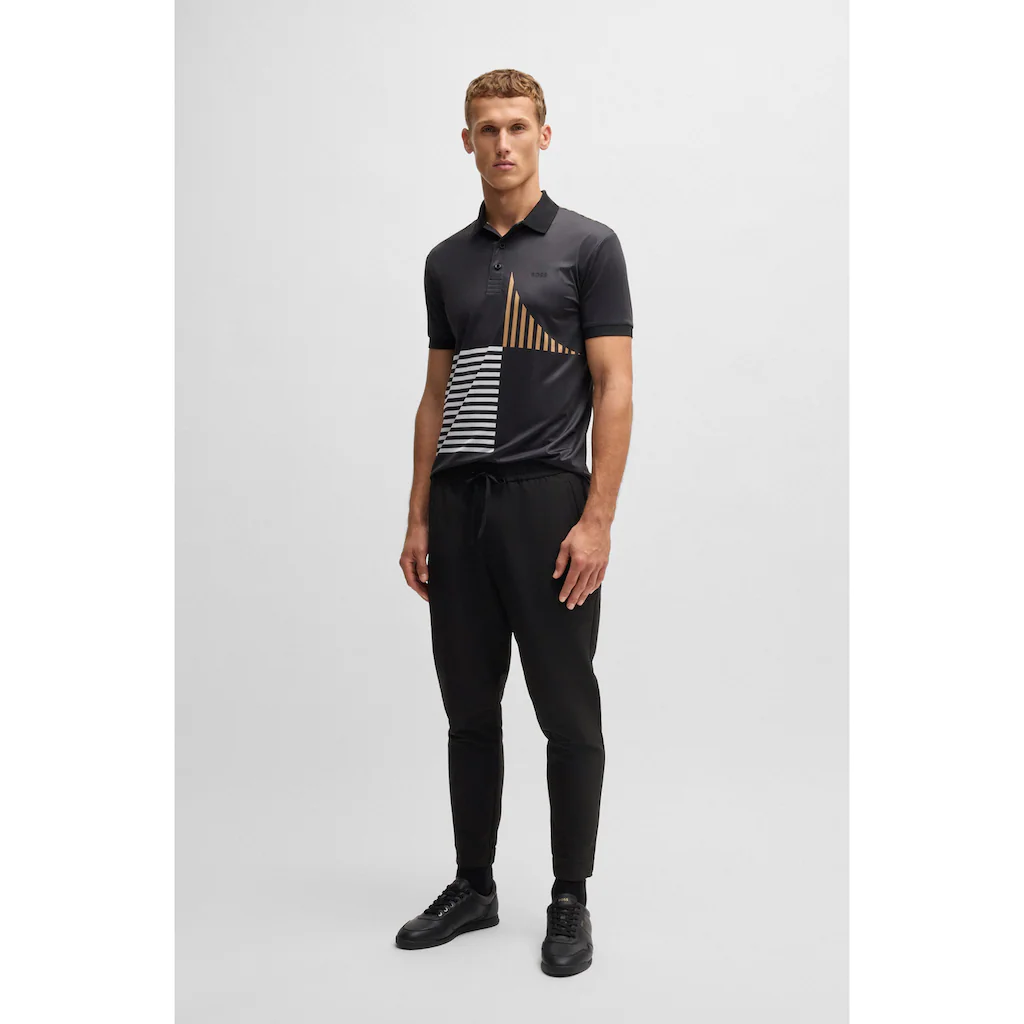 BOSS GREEN Stretch-Hose »T_Flex« Mit Elastischem Bund Und Kordelzug ▷ Für