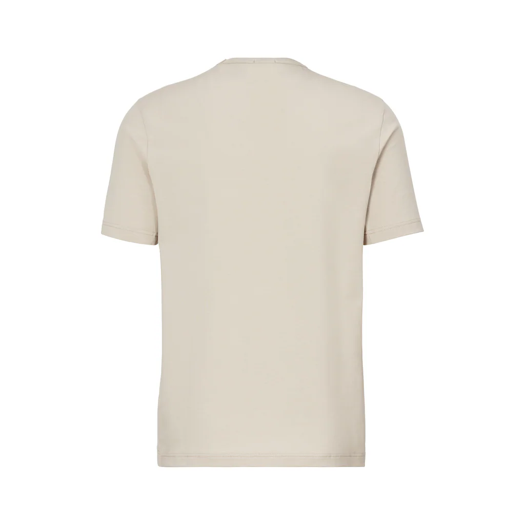 BOSS GREEN T-Shirt »Tee PKT Glamping« Mit Materialmix