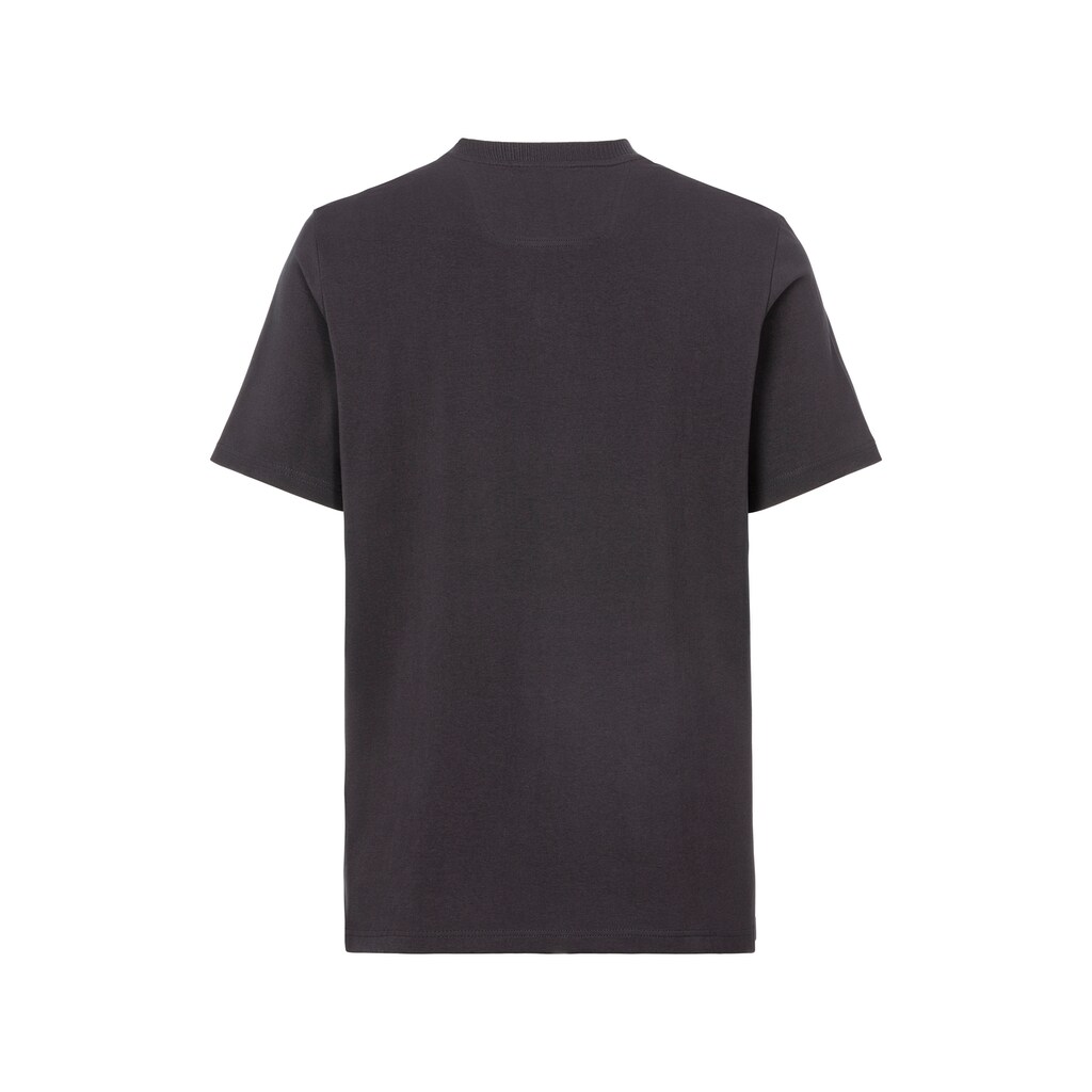 BOSS GREEN T-Shirt »Tee Rib« Mit Logo Am Ausschnitt