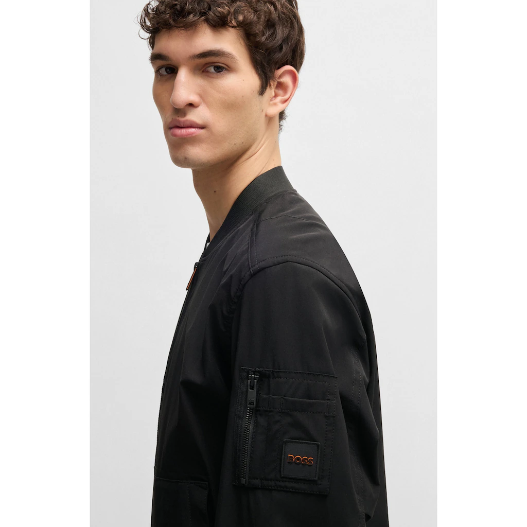 BOSS ORANGE Blouson »Oneth« Mit Ärmeltasche