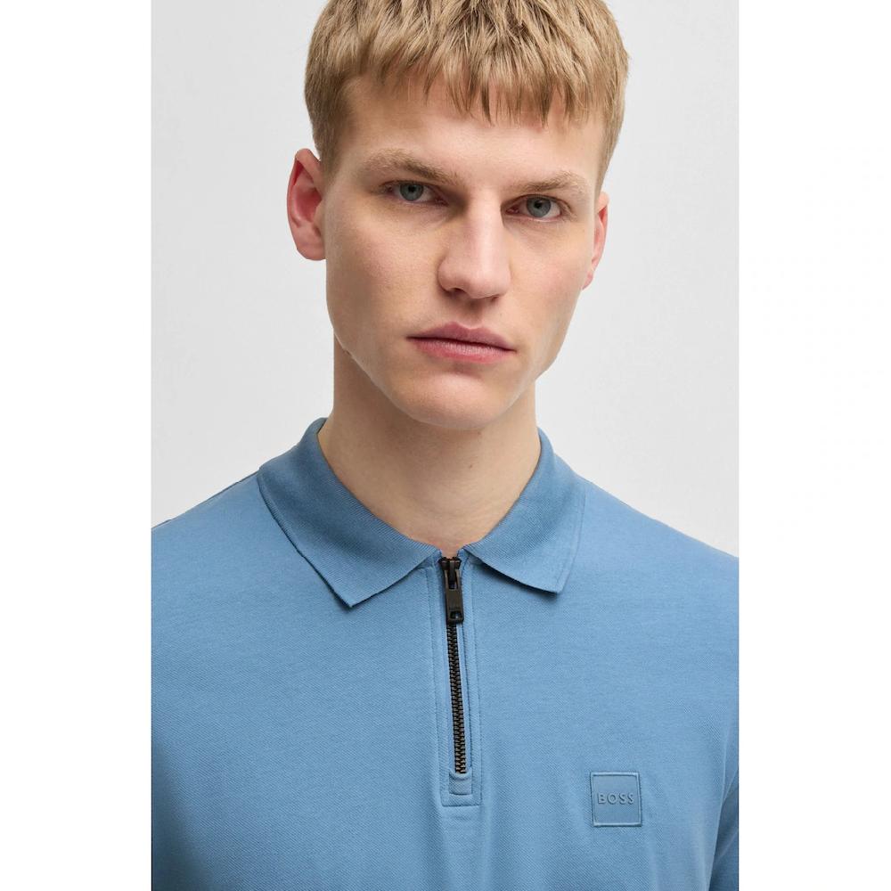 BOSS ORANGE Poloshirt »Passerzip 1025« Mit Polokragen