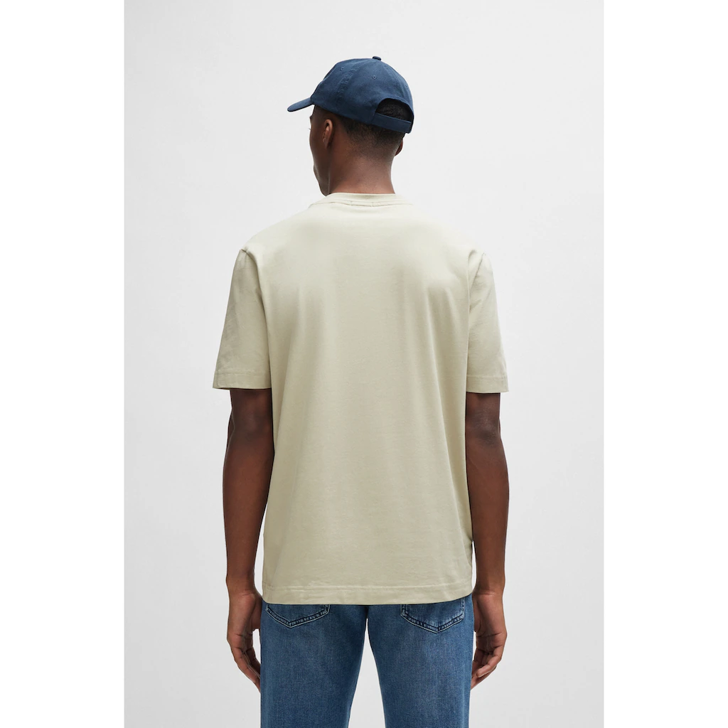 BOSS ORANGE Print-Shirt »TChup« (1 Tlg.) Mit Marken-Print Auf Der Brust
