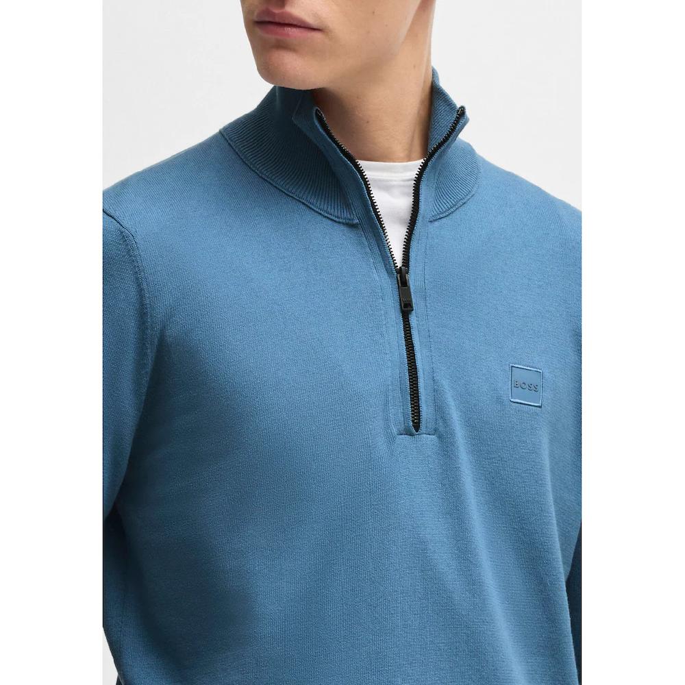 BOSS ORANGE Rollkragenpullover »Kanobix_S« Mit Ton-in-Ton Logo ▷ Für
