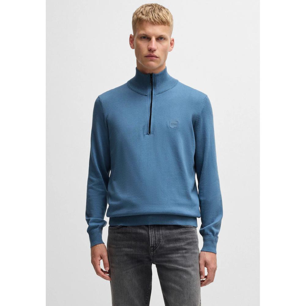 BOSS ORANGE Rollkragenpullover »Kanobix_S« mit Ton-in-Ton Logo ▷ für
