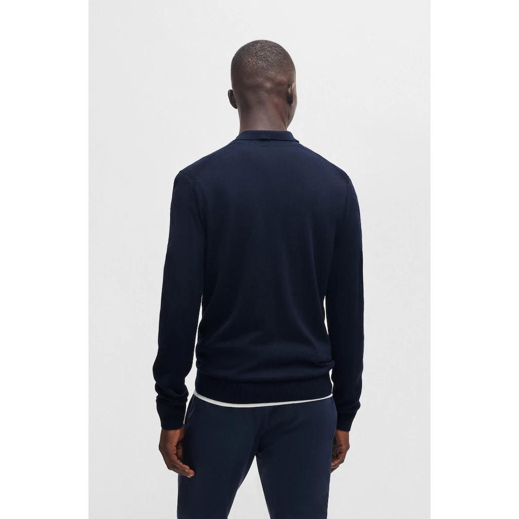 BOSS ORANGE Strickpullover »Avac_PL 1026191« Mit Rundhalsausschnitt ▷ Kaufen