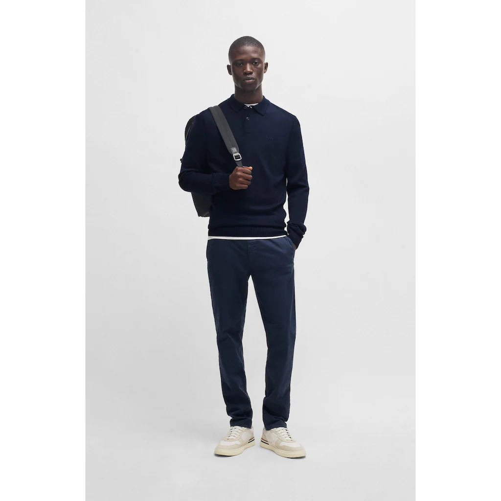 BOSS ORANGE Strickpullover »Avac_PL 1026191« Mit Rundhalsausschnitt ▷ Kaufen