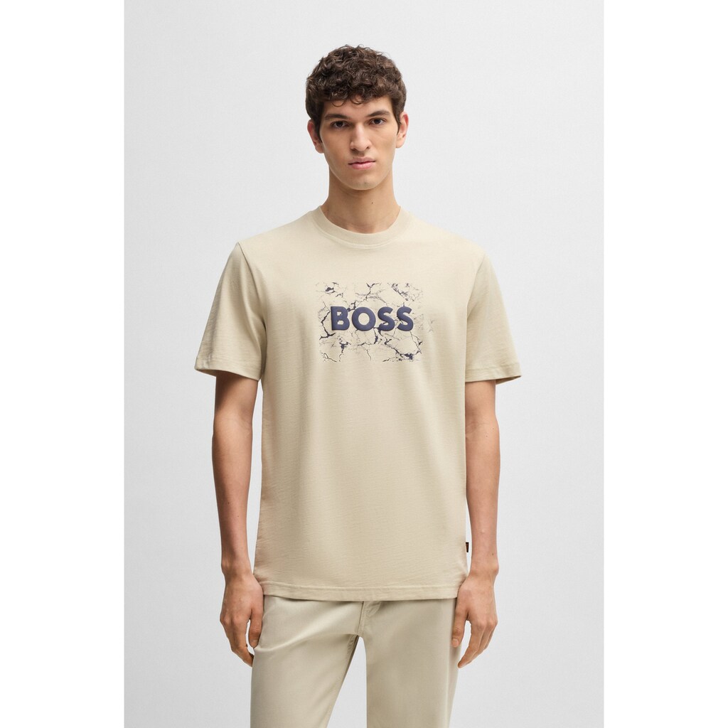 BOSS ORANGE T-Shirt mit Logo-Druck