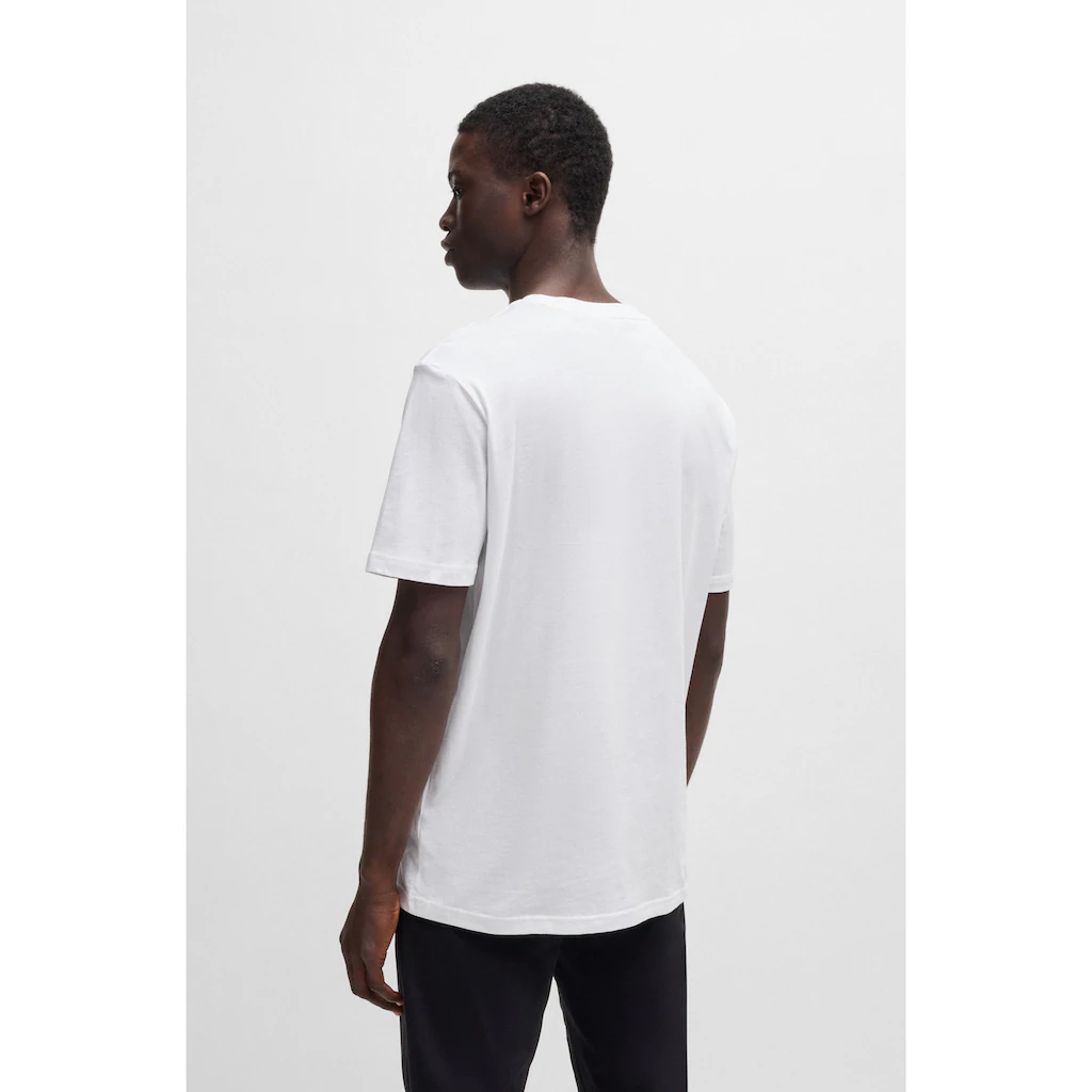 BOSS ORANGE T-Shirt »Thinking 1« Mit Großem BOSS Druck Auf Der Brust ▷ Kaufen
