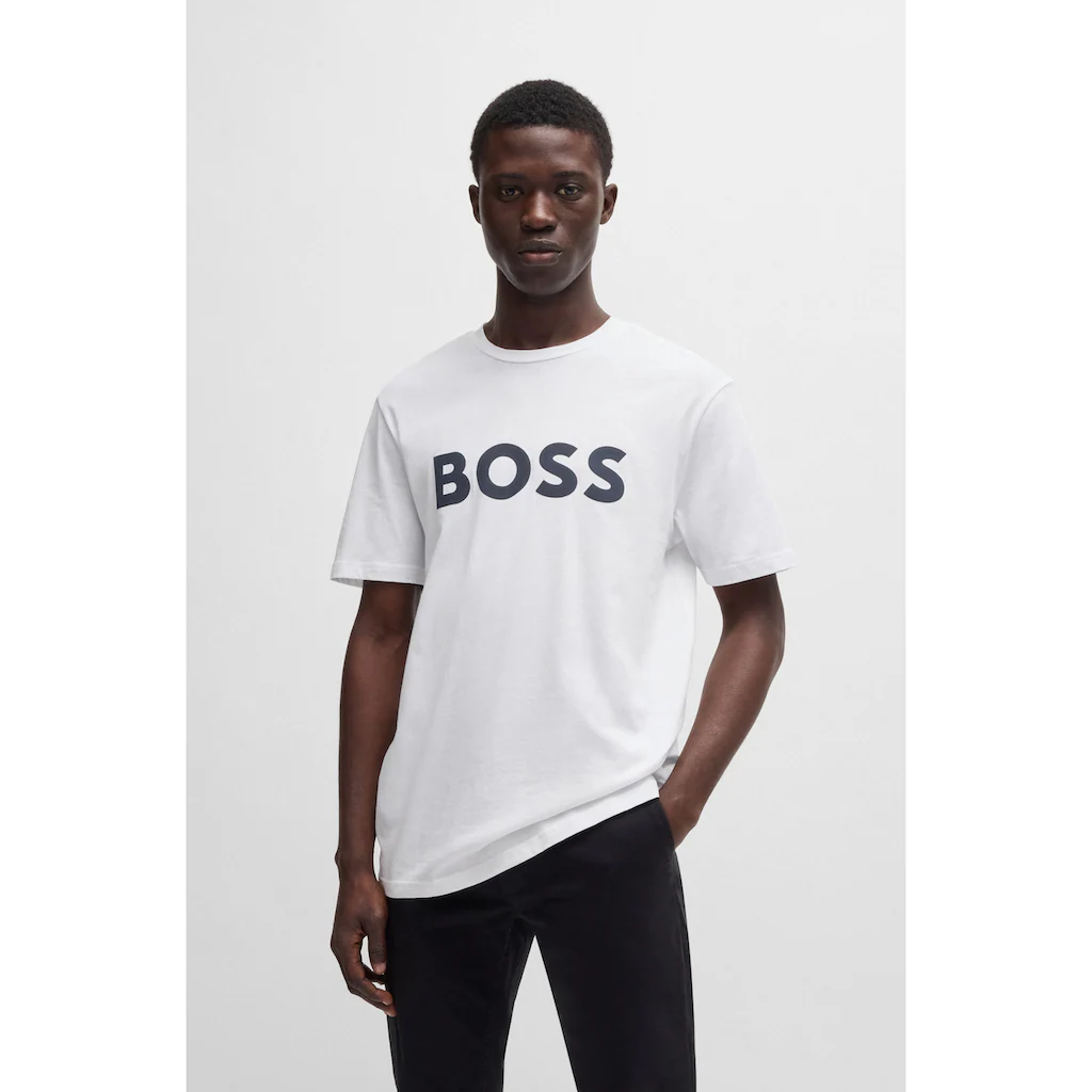 BOSS ORANGE T-Shirt »Thinking 1« mit großem BOSS Druck auf der Brust ▷ kaufen