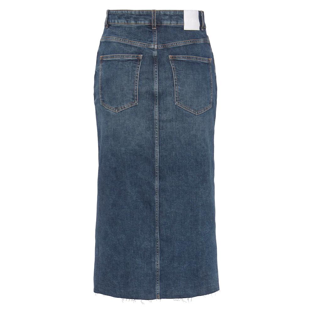 BOSS ORANGE Webrock »C_DENIM SKIRT MIDI« Widerstandsfähig