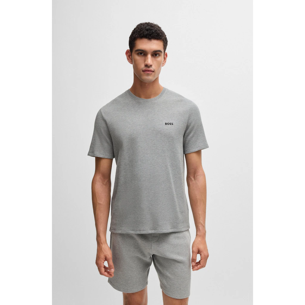 BOSS Pyjamaoberteil »Waffle T-Shirt« ▷ kaufen