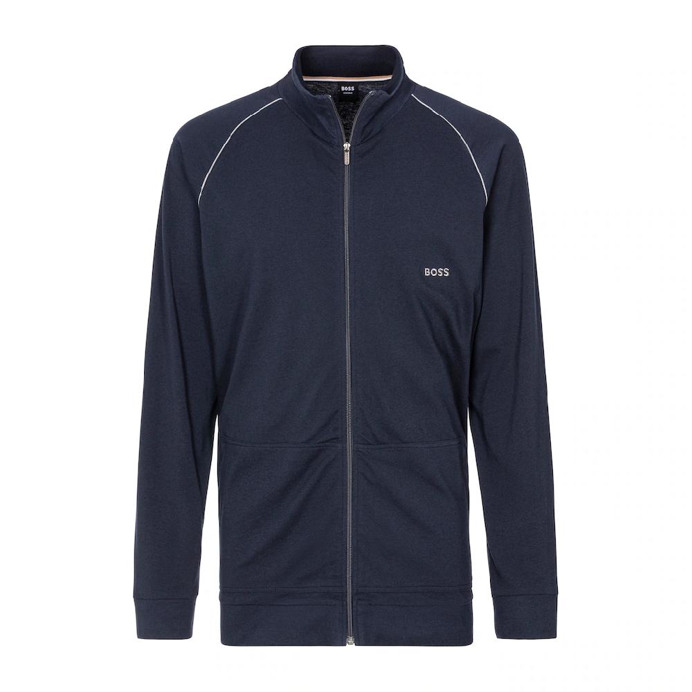 BOSS Sweatjacke Mit Logostickerei ▷ Für
