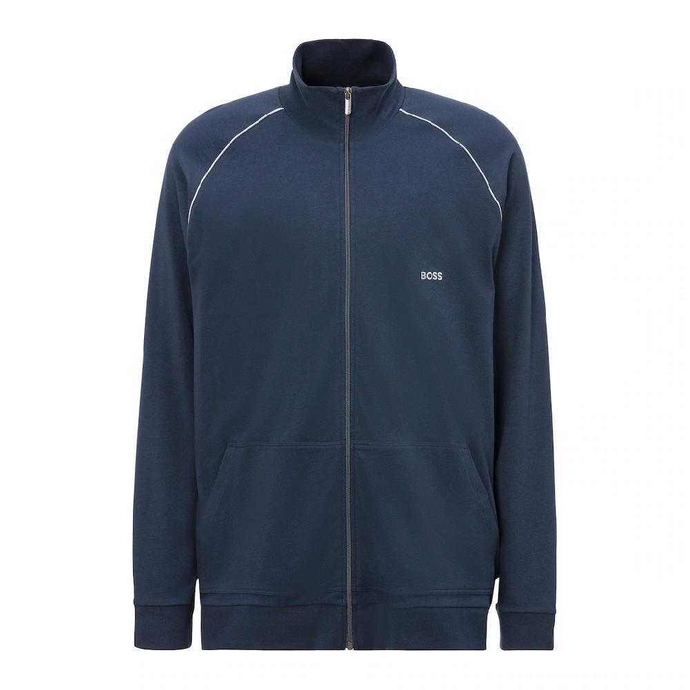 BOSS Sweatjacke mit Logostickerei ▷ für
