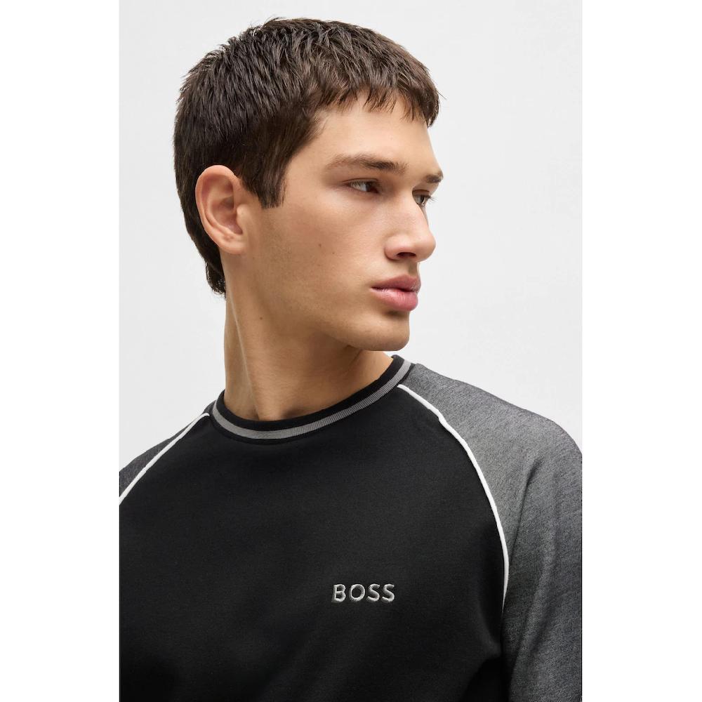 BOSS Sweatshirt Mit Kontrastfarbenen Details ▷ Bestellen