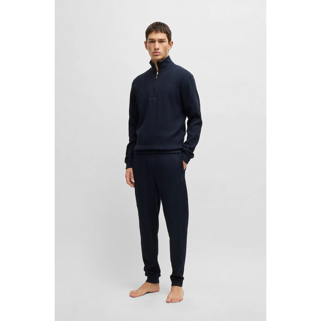 BOSS Sweatshirt »Structure 1/4 Zip« Mit Feiner Struktur ▷ Bestellen