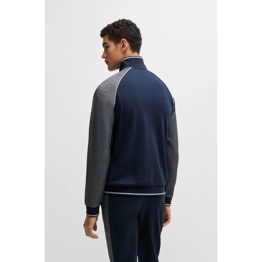 BOSS Sweatshirt »Tracksuit 1/4 Jacket« ▷ Kaufen