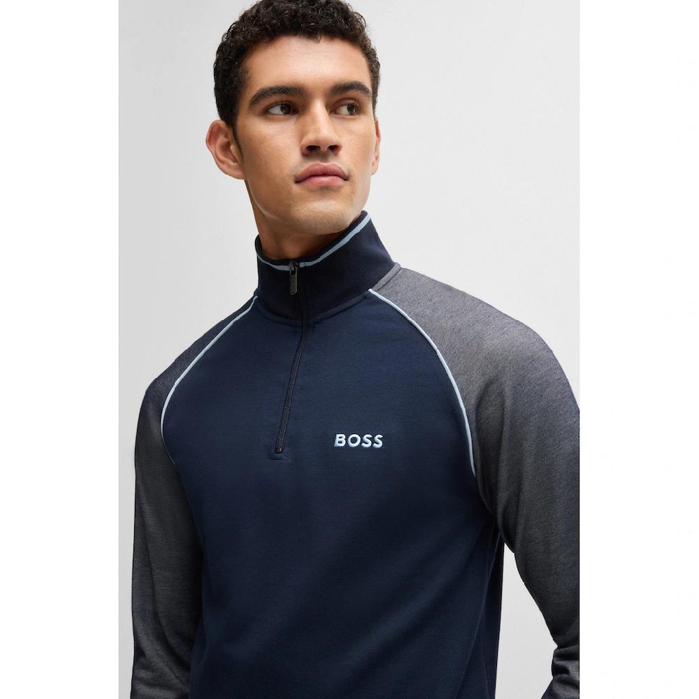 BOSS Sweatshirt »Tracksuit 1/4 Jacket« ▷ Kaufen
