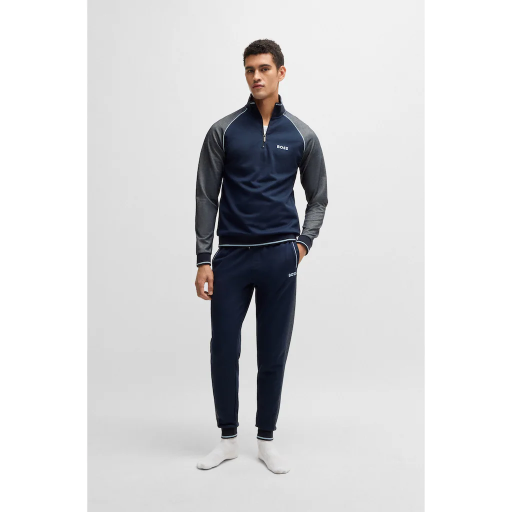 BOSS Sweatshirt »Tracksuit 1/4 Jacket« ▷ Kaufen