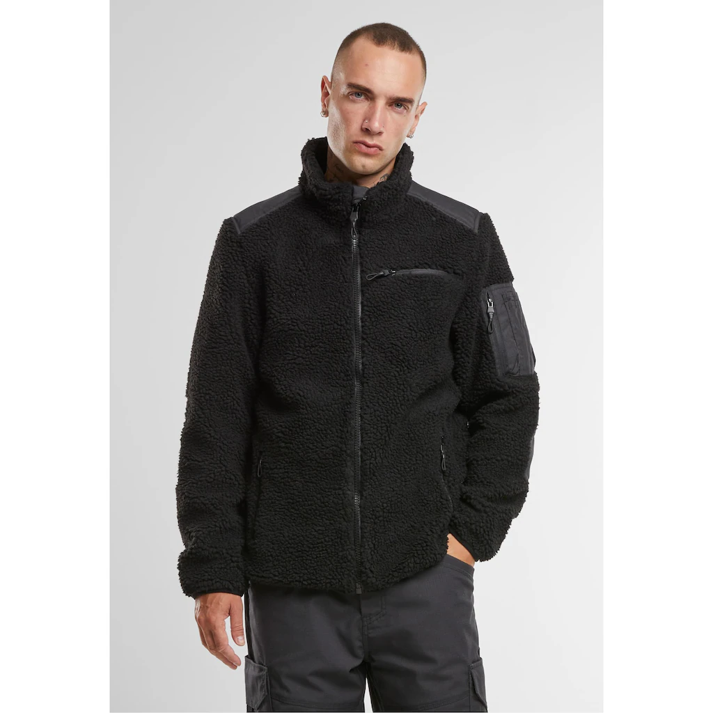 Brandit Allwetterjacke »Brandit Brandit Men Ramble Teddyfleece Jacket« (1 St.) Ohne Kapuze