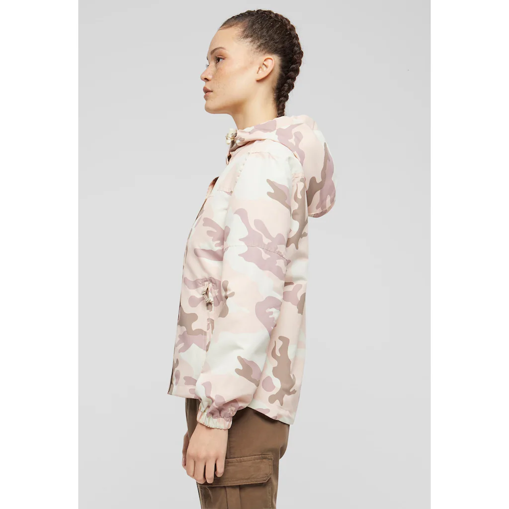 Brandit Allwetterjacke »Brandit Damen Ladies Summer Windbreaker Frontzip« (1 St.) Mit Kapuze