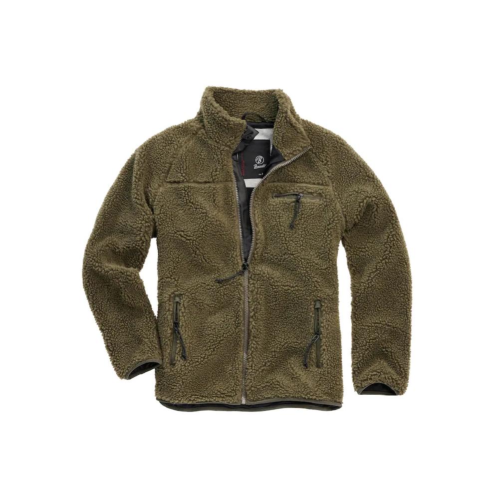Brandit Allwetterjacke »Brandit Herren Teddyfleece Jacket« (1 St.) ohne Kapuze ▷ bestellen