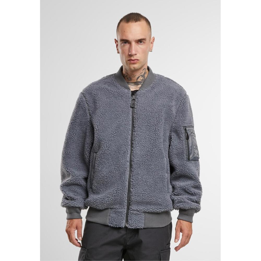 Brandit Allwetterjacke »Brandit MA1 Sherpa Jacket« (1 St.) Ohne Kapuze