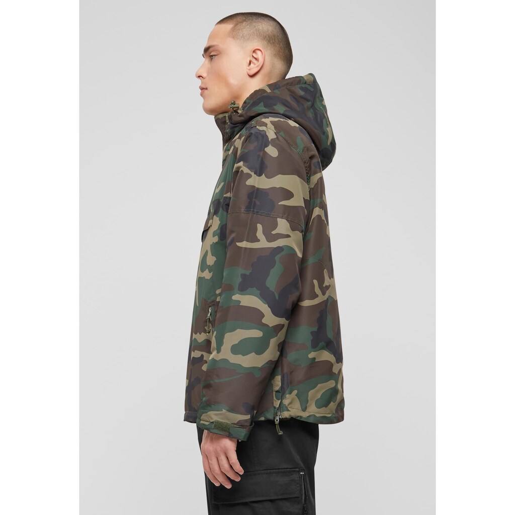 Brandit Anorak »Brandit Herren Fleece Pull Over Windbreaker« (1 St.) Mit Kapuze ▷ Kaufen