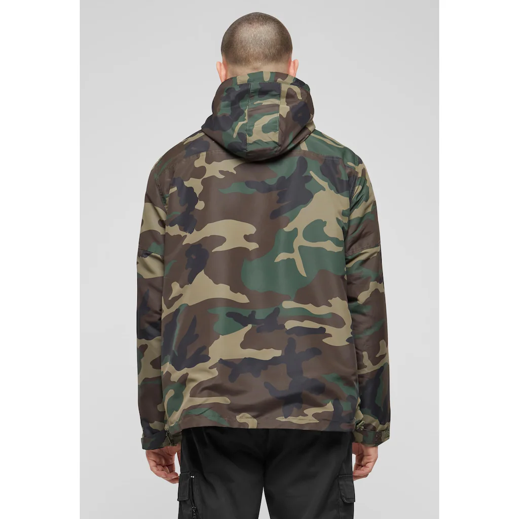 Brandit Anorak »Brandit Herren Fleece Pull Over Windbreaker« (1 St.) Mit Kapuze ▷ Kaufen