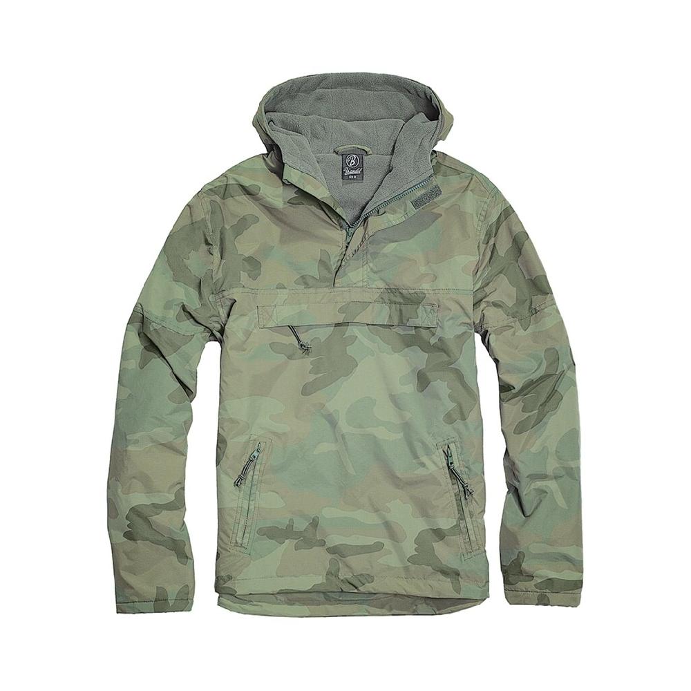 Brandit Anorak »Brandit Herren Fleece Pull Over Windbreaker« (1 St.) mit Kapuze ▷ kaufen