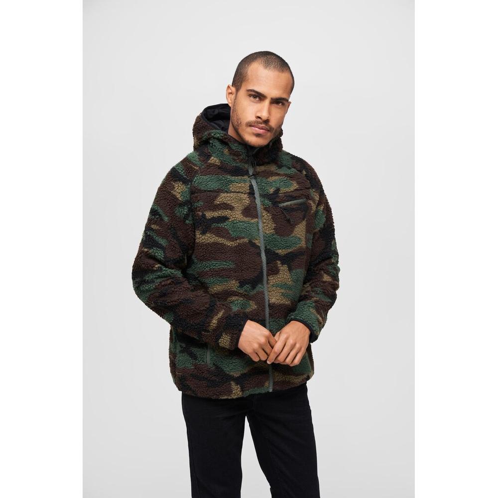 Brandit Anorak »Brandit Herren Teddyfleece Worker Jacket« (1 St.) Mit Kapuze ▷ Kaufen