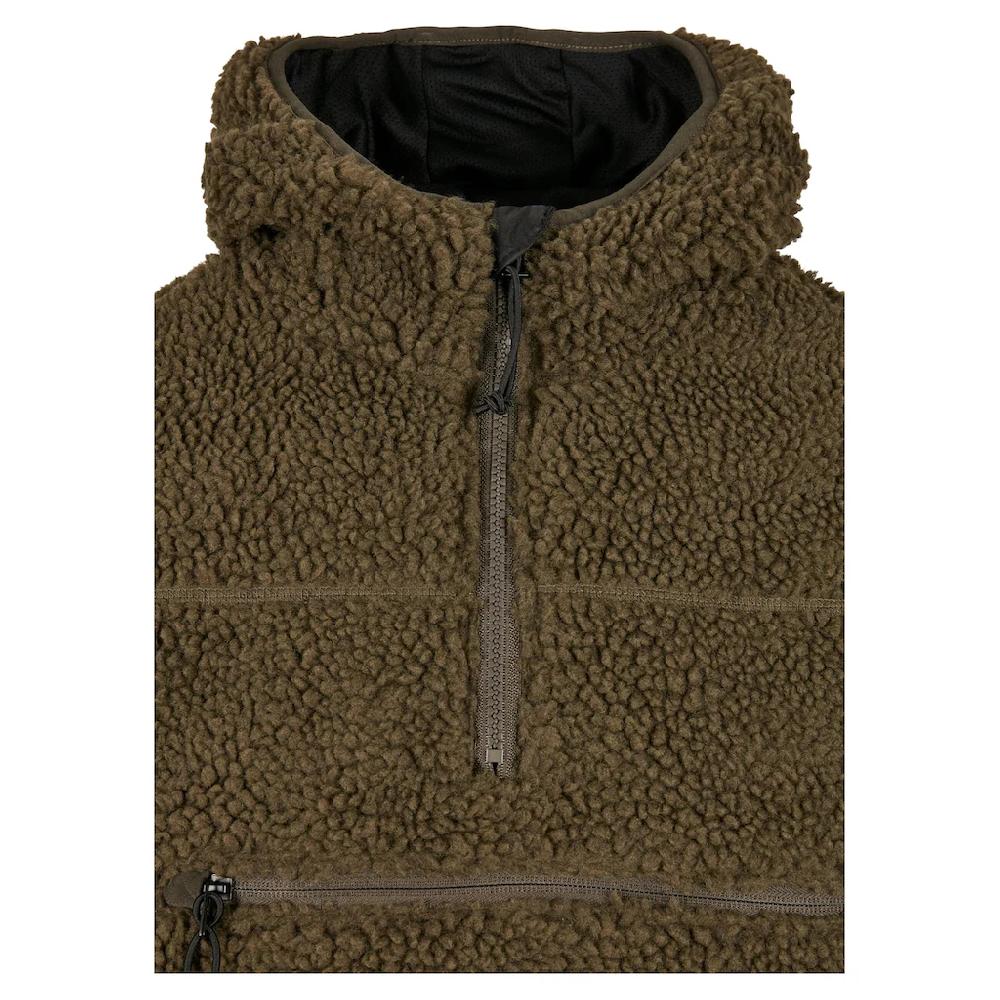 Brandit Anorak »Brandit Herren Teddyfleece Worker Pullover« (1 St.) Mit Kapuze ▷ Kaufen