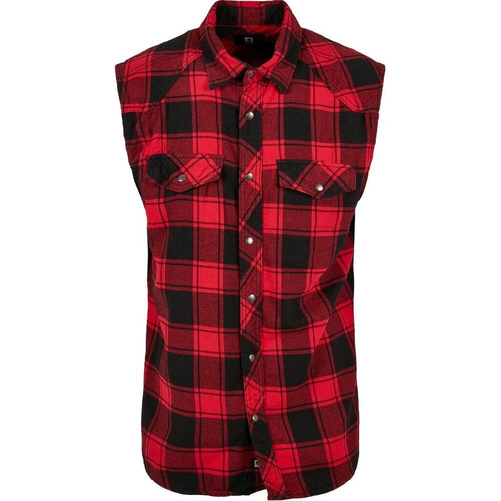 Brandit Jerseyweste »Brandit Herren Checkshirt Sleeveless« (1 tlg.) ▷ für