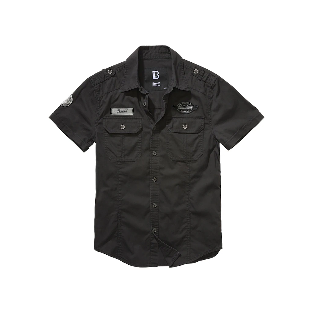 Brandit Langarmhemd »Brandit Herren Luis Vintage Shirt Short Sleeve« (1 tlg.) ▷ bestellen