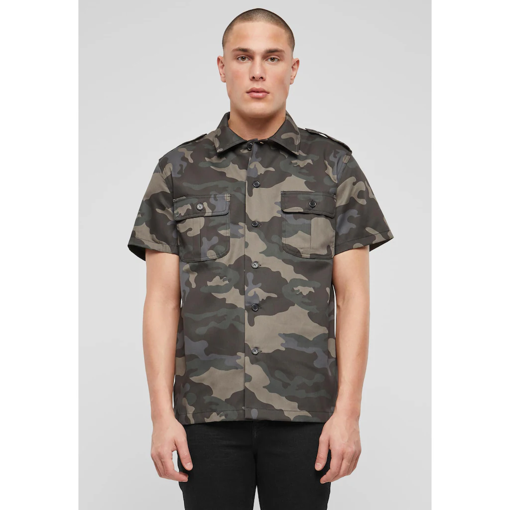 Brandit Langarmhemd »Brandit Herren Short Sleeves US Shirt« (1 Tlg.) ▷ Kaufen