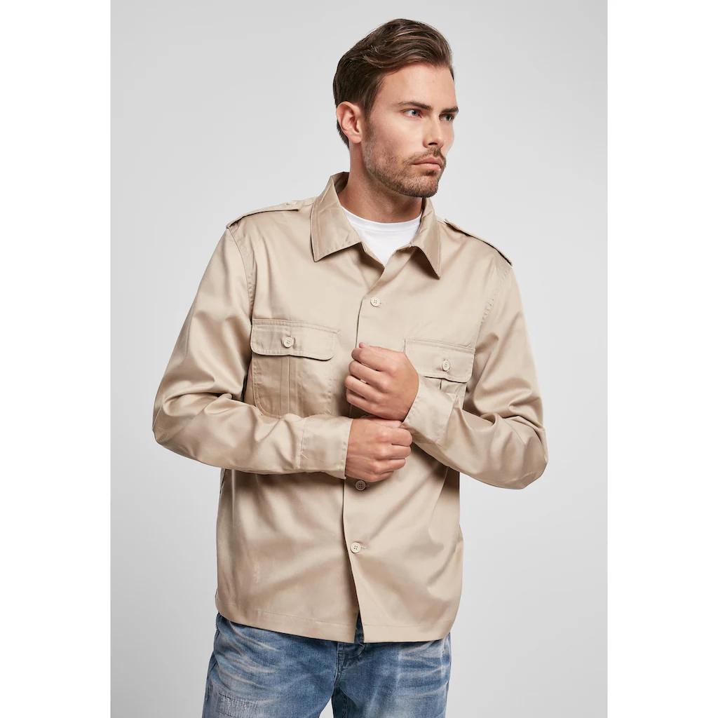 Brandit Langarmhemd »Brandit Herren US Shirt« (1 Tlg.) ▷ Für