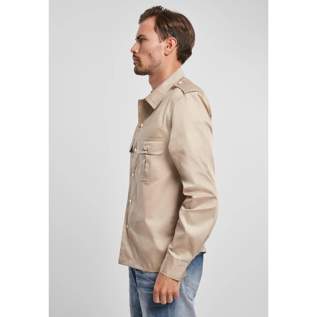 Brandit Langarmhemd »Brandit Herren US Shirt« (1 Tlg.) ▷ Für