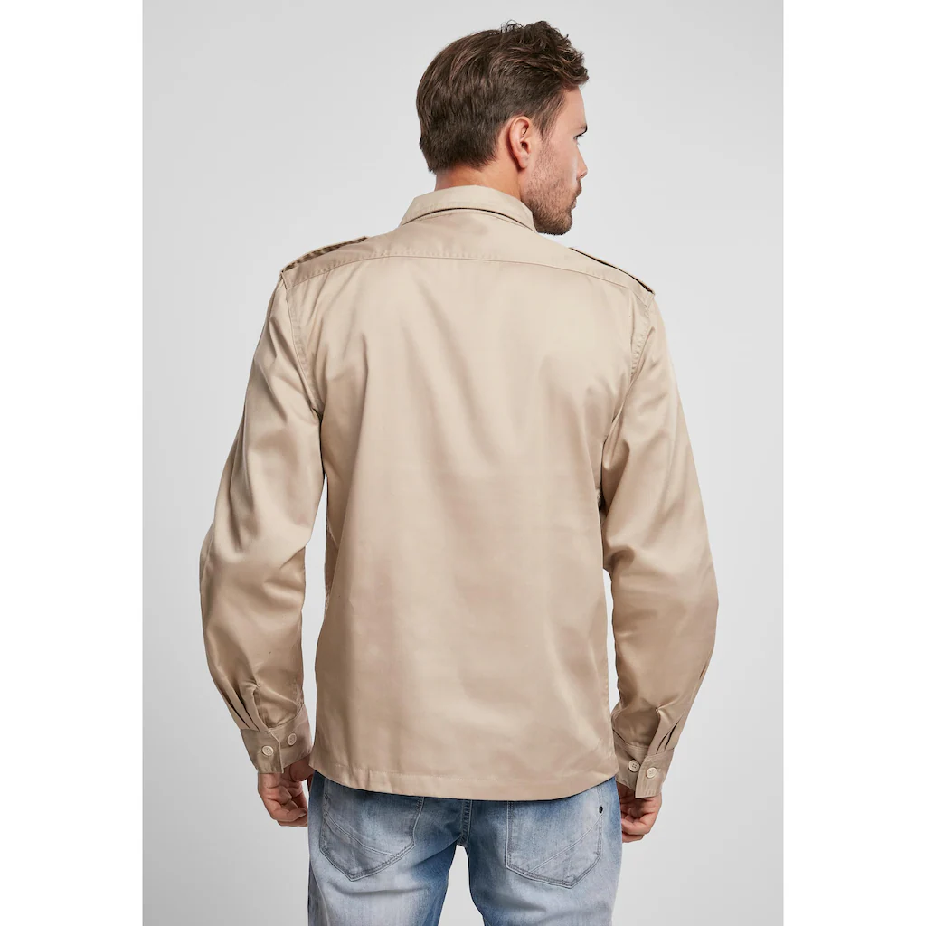 Brandit Langarmhemd »Brandit Herren US Shirt« (1 Tlg.) ▷ Für