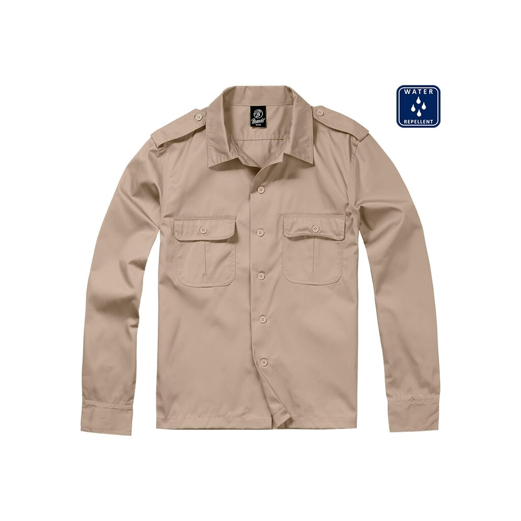 Brandit Langarmhemd »Brandit Herren US Shirt« (1 tlg.) ▷ für