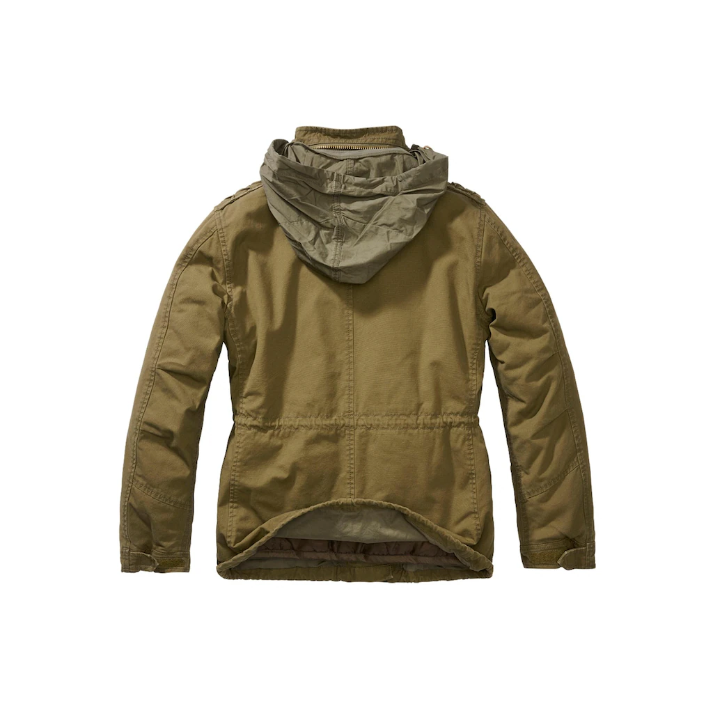 Brandit Parka »Brandit Damen Ladies M65 Giant Jacket« (1 St.) Mit Kapuze