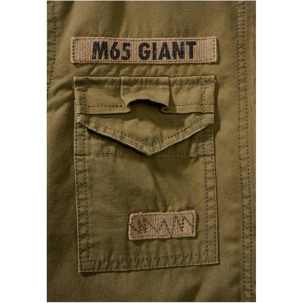 Brandit Parka »Brandit Damen Ladies M65 Giant Jacket« (1 St.) Mit Kapuze