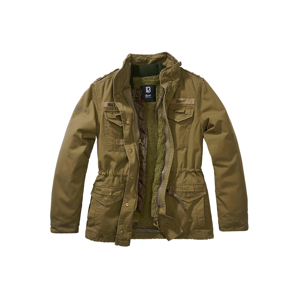 Brandit Parka »Brandit Damen Ladies M65 Giant Jacket« (1 St.) mit Kapuze