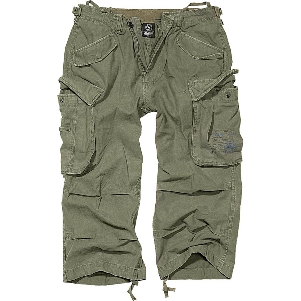Brandit Stoffhose »Brandit Herren Industry Vintage Cargo 3/4 Shorts« (1 tlg.) ▷ für