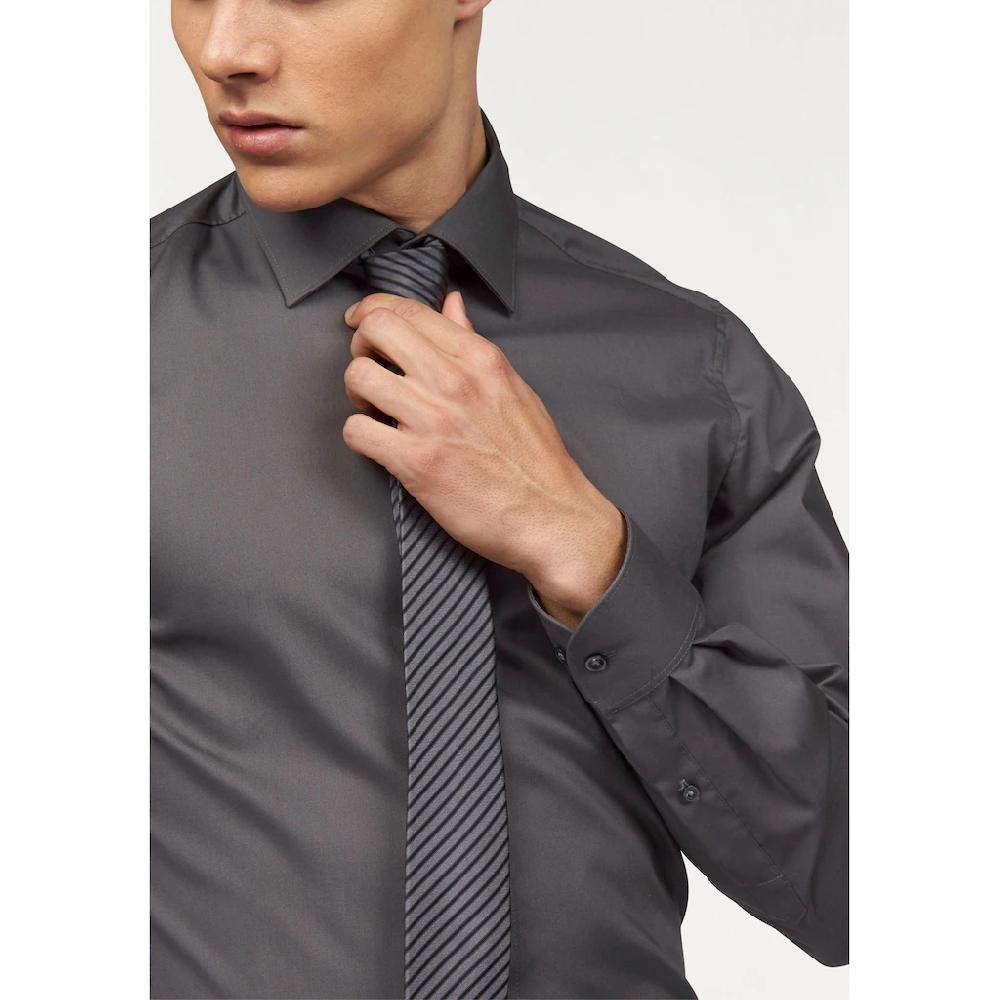 Bruno Banani Businesshemd »Slim-fit« Mit Elastananteil